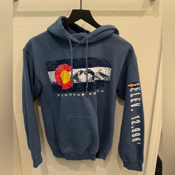 Breckenridge, CO Hoodie - Size Small - Picture 1 of 6